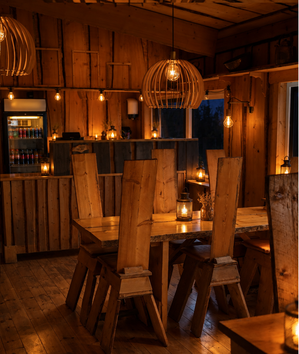 Café Fine Forest After Dark