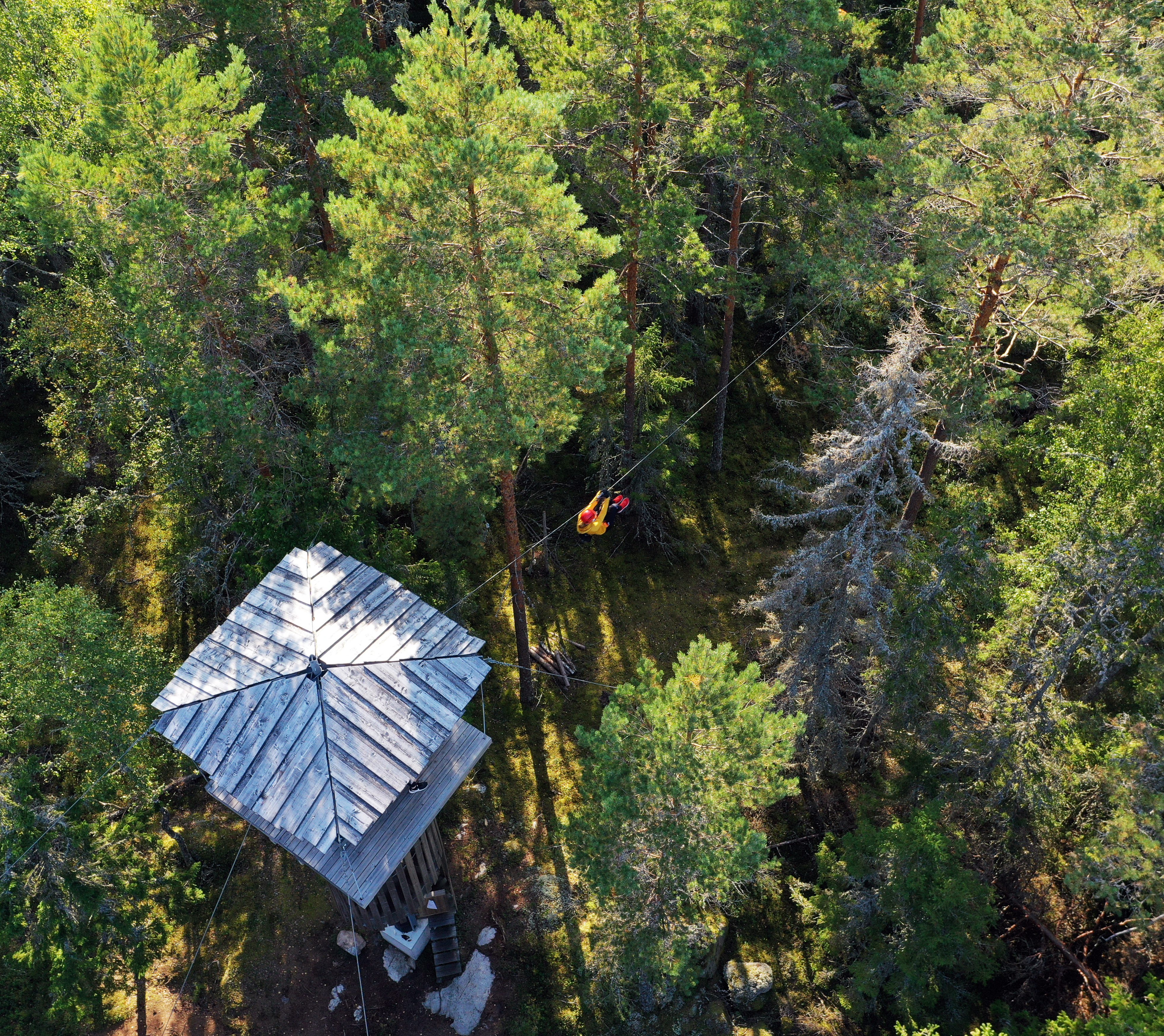 Zipline-äventyr Zipline Sweden