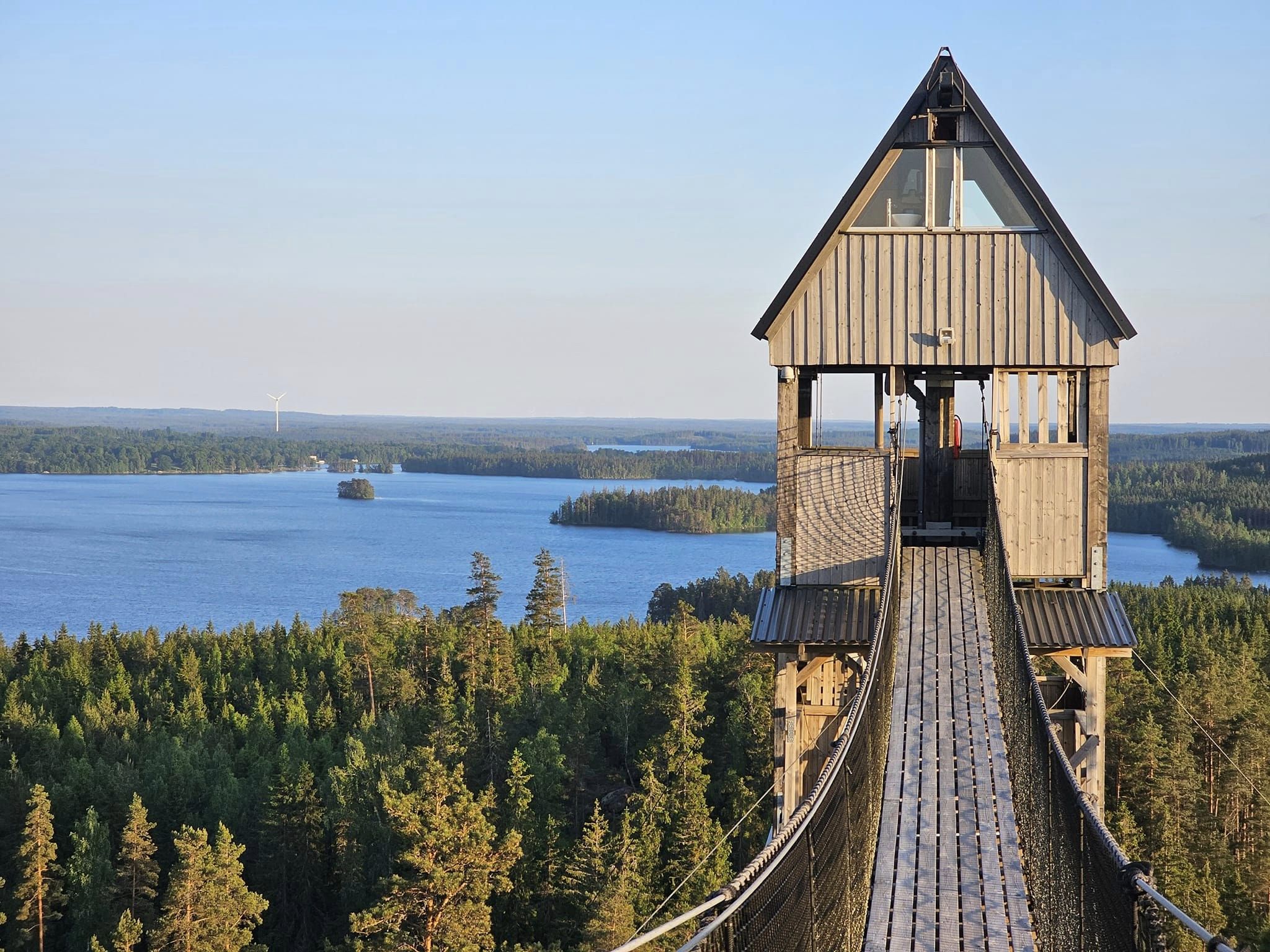 Utsikt på Älghultasjön