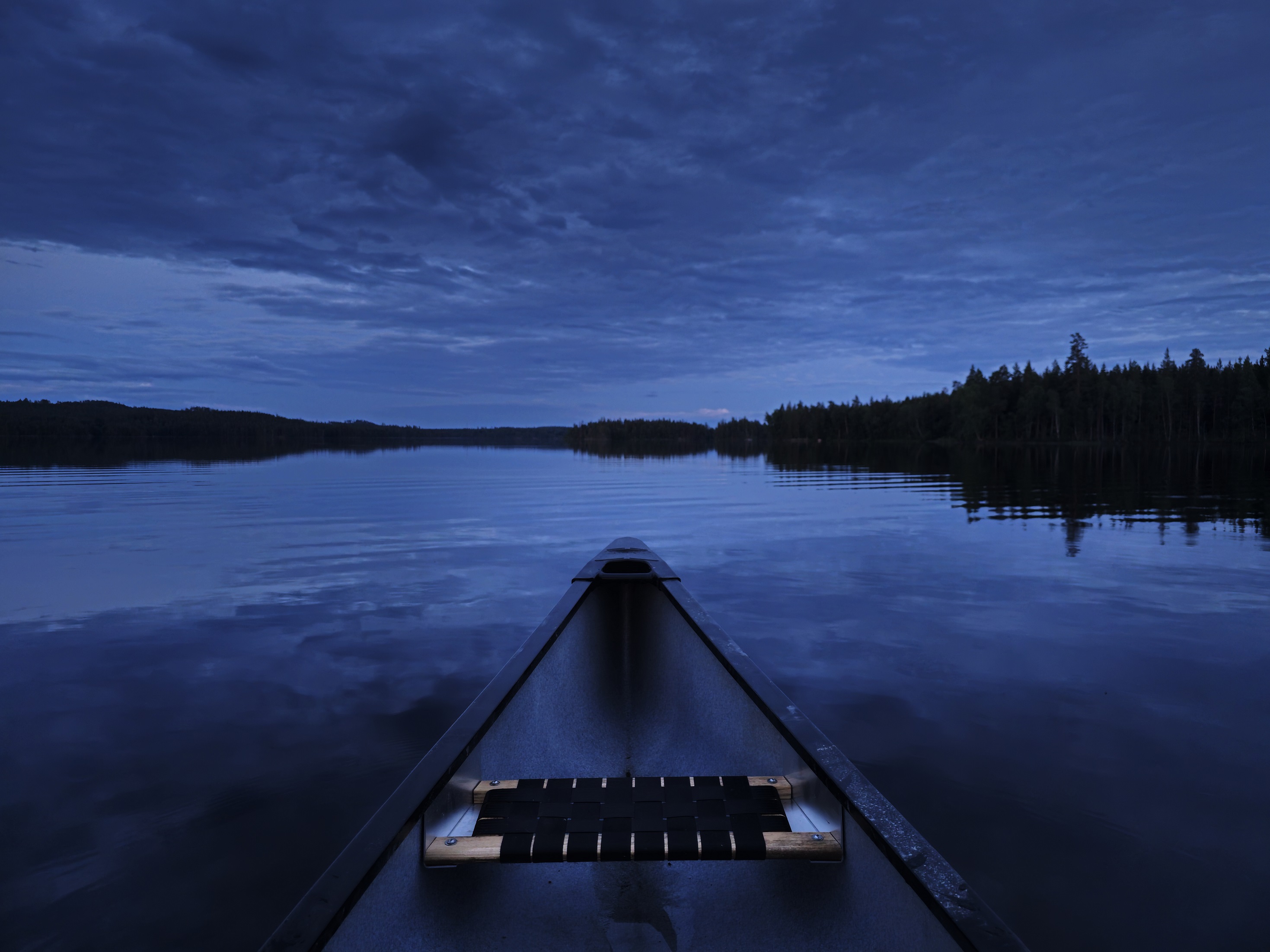Night Canoe
