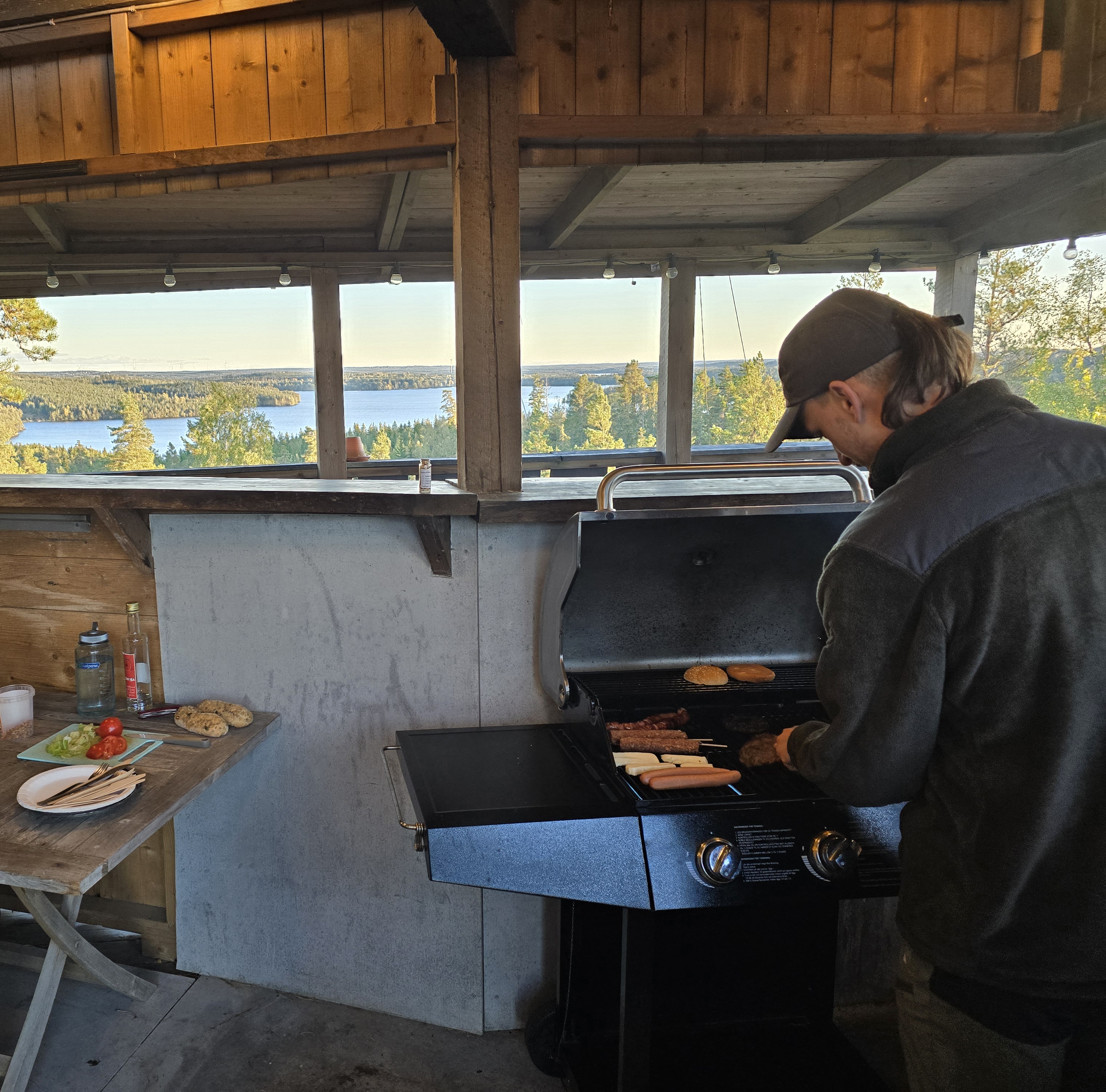 Utekök vildmarksdäck